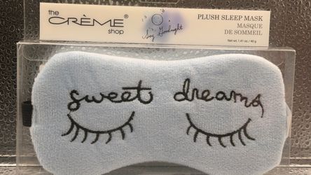 The Crème Shop Plush Sleep Mask