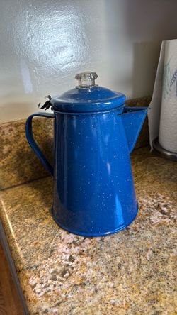 Camping coffee pot
