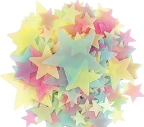 Glow In The Dark Stars Decoration Brand New 