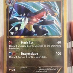 Garchomp Secret Rare Plasma Freeze Pokemon Card 