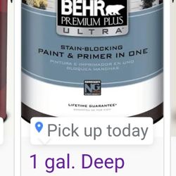 Behr Paint  in Sunset Beige