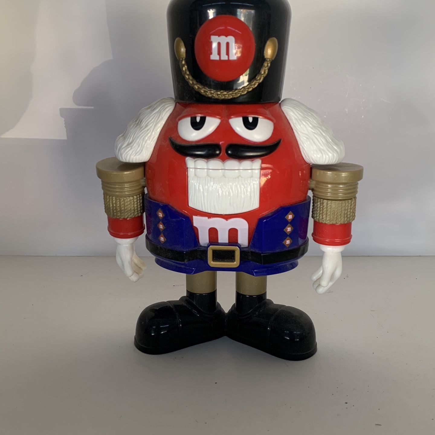 M&M Nutcracker candy dispenser blue and Red for Sale in Fontana