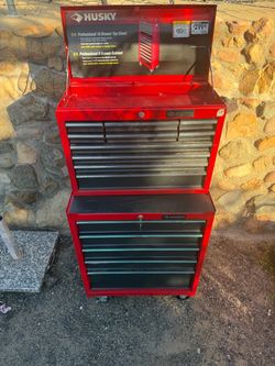 Barn find near new condition husky tool chest
