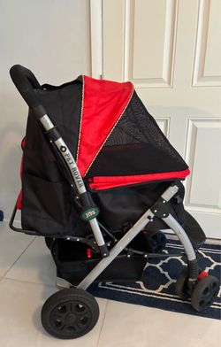 Large stroller HPZ™ Pet Rover Premium - in great condition. Red