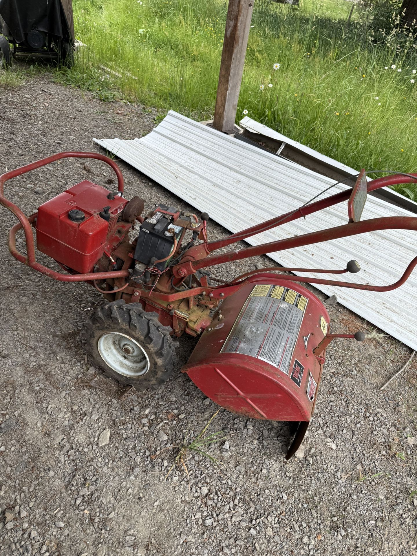 Troy Bilt Tiller