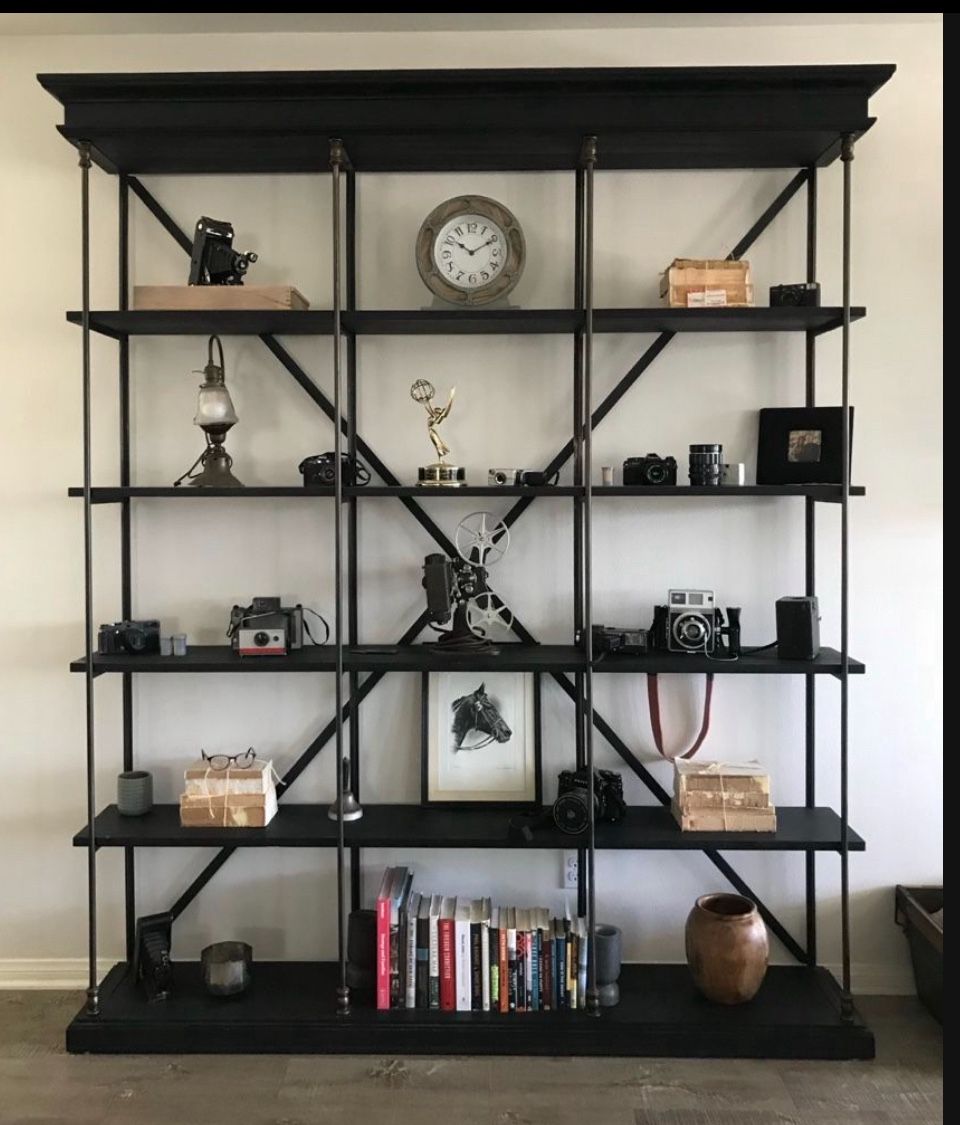 Restoration Hardware PARISIAN CORNICE TRIPLE SHELVING