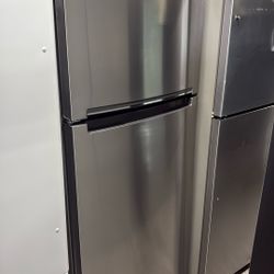 Stainless Steel Whirlpool Apartment Size Refrigerator
