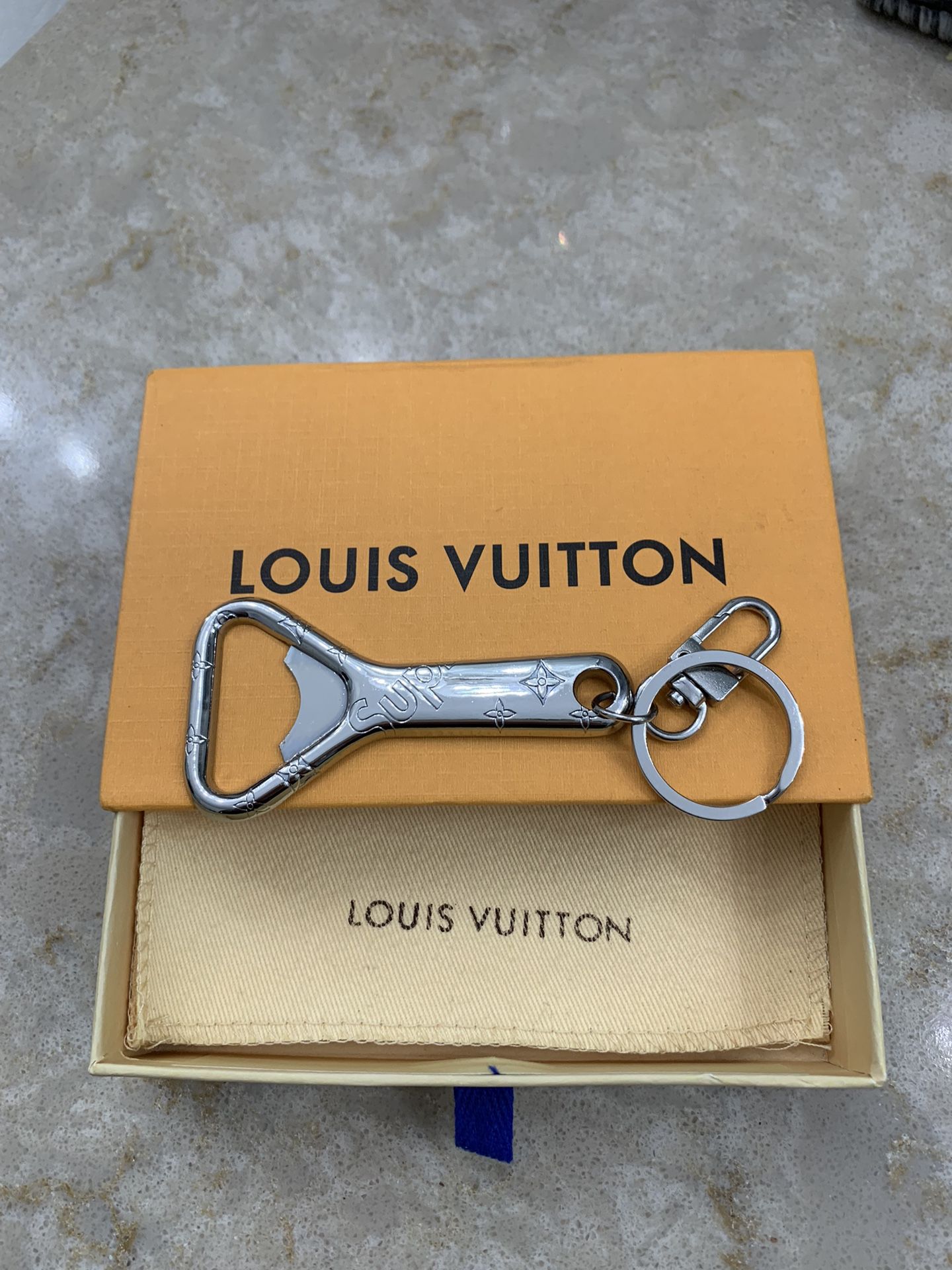 Supreme/Louis Vuitton Keychain Bottle Opener 