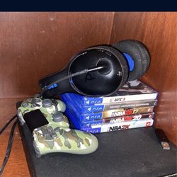 ps4 slim W Headset 