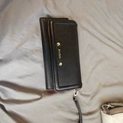 Aldo Walet Red N Black 