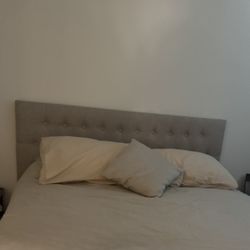 Queen Bed frame + Free Headboard 