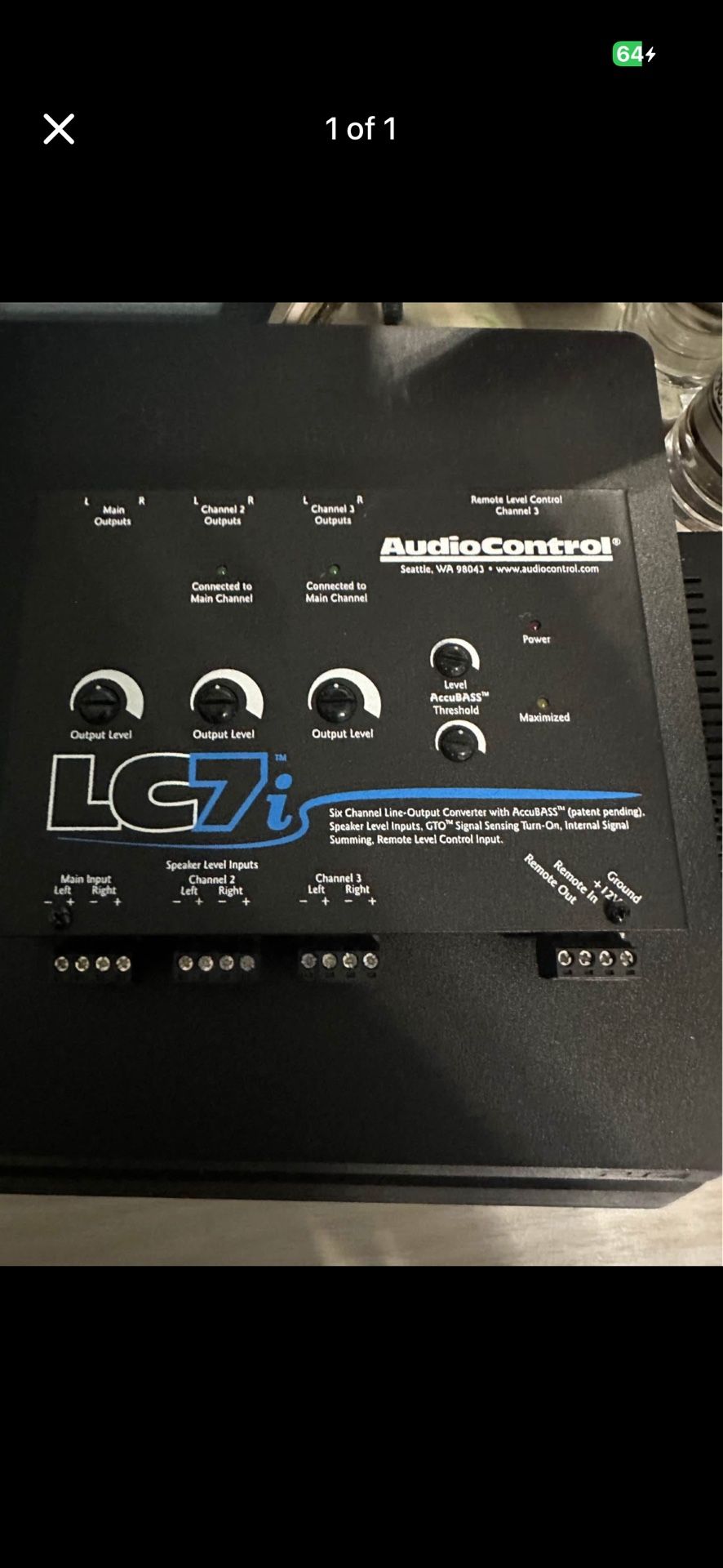 AudioControl Lc7i