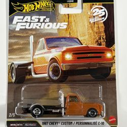 Hot Wheels Chevy Custom C-10 C10 Fast And Furious FnF F&F