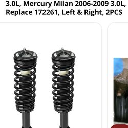 Shocks and struts  ford fusion 2006-2009