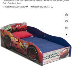 Free Toddler Bed (Cars Disney)/cama Gratis De Niño 