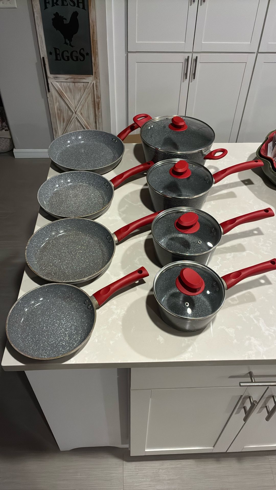 12 Pc Pots And Pans