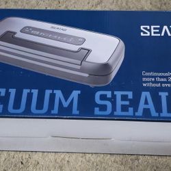 Food Vacuum
Sealer Machine (brand SEATÃO, 80Kpa)
