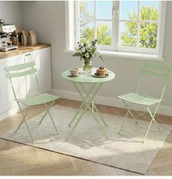 ❤️‍🔥 3 Pieces Patio Table Chairs Set $50