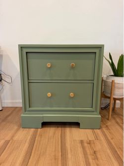 Restored 2-Drawer Nightstand