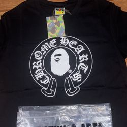 Chrome Heartz X Bape 