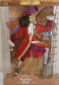 Disney’s Captain Hook Barbie Doll 1999 Masters of Malice Male Villain Collection
