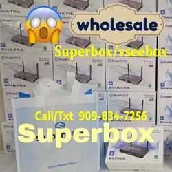 SUPERBOX SUPER BOX  S6PRO S6 PRO  1 YEAR WARRANTY  TV BOX  WHOLESALE AVAILABILITY