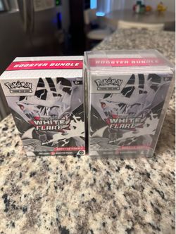 White Flare Booster Box - $60