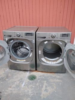 LG washer and gas dryer