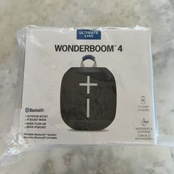 Unopened Wonderboom 4 Portable Bluetooth Speaker