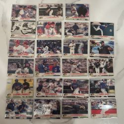 1997 Pinnacle Baseball Denny’s Diner Baseball Card Set