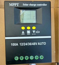 Solar Charge Controller with LCD – 12V/24V/36V/48V