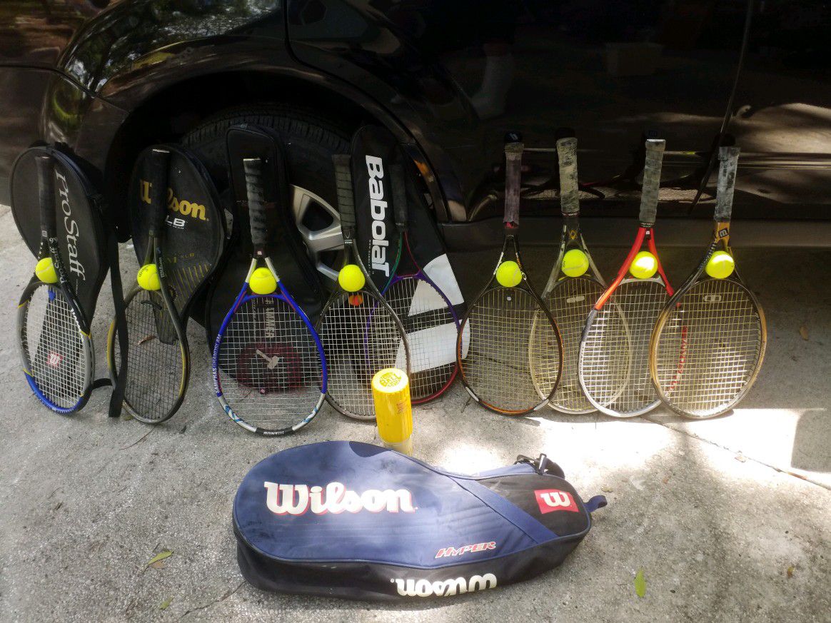 7 upper end tennis rackets