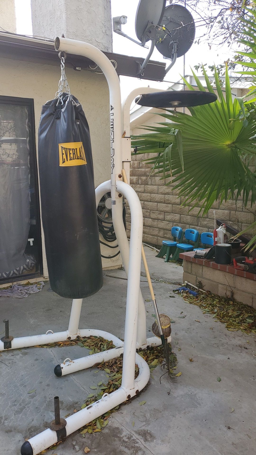 Punching bag w/stand