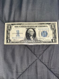 1934 $1 funny back and 1963 $10 bill