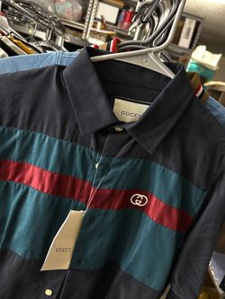 Gucci Dress Shirt Slim Fit💥Small only Available 💥 Free Shipping 
