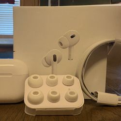PRICE IS NEGOTIABLE APPLE AIRPODS PRO 2ND GENERATION W/CHARGING CASE