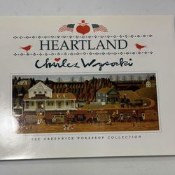 SIGNED NIB-“HEARTLAND" Charles Wysocki Book