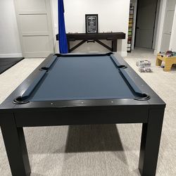 8ft Dining Pool Table Includes Delivery And Installation With Dining Top 