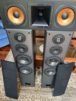 Sony Towers / Klipsch Center Speakers