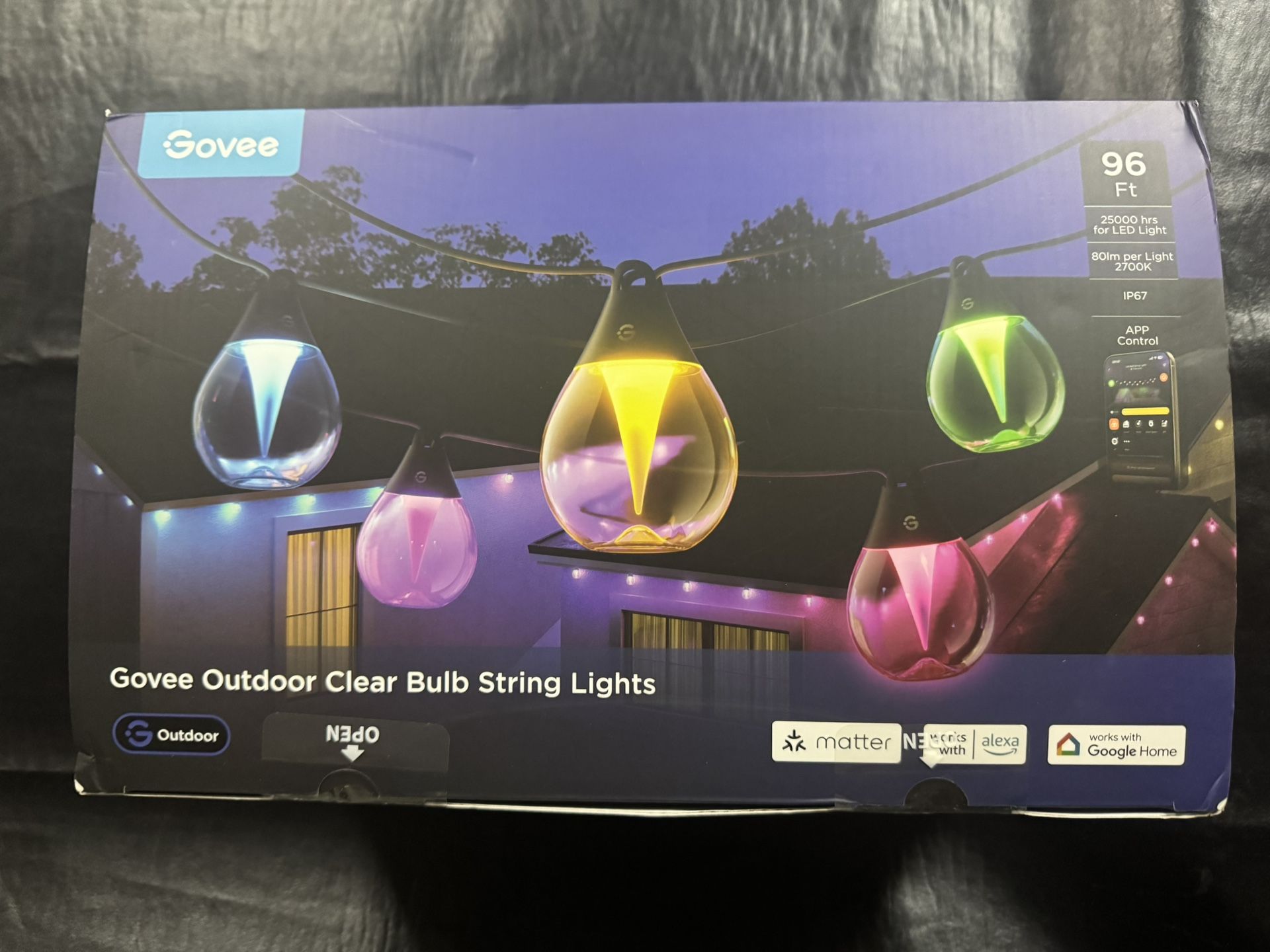 Govee Outdoor String Lights 96’