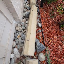 Cement Parking Blocks