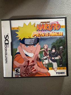 CASE & MANUAL ONLY! Naruto: Path of the Ninja (Nintendo DS)