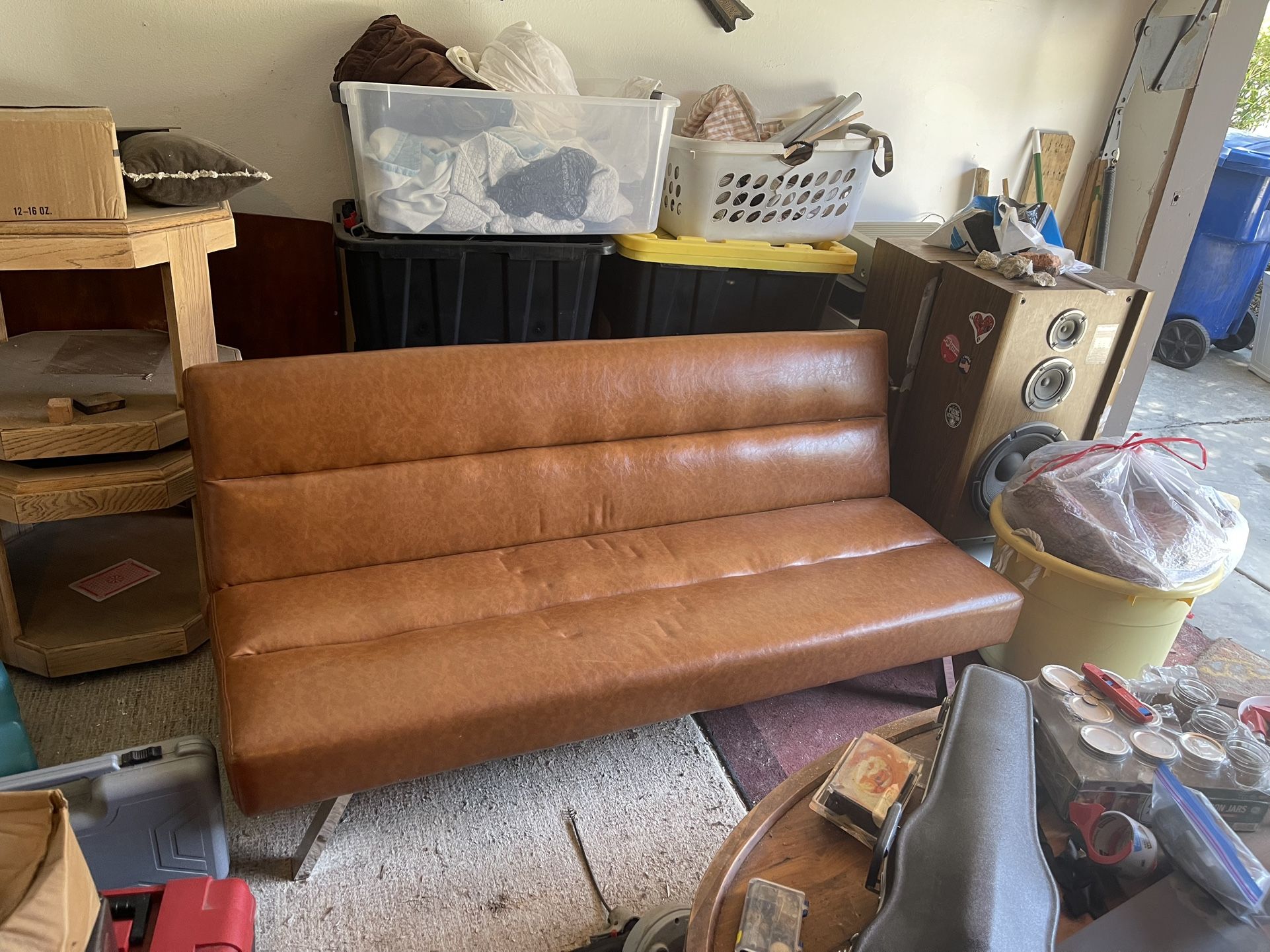 Leather Futon