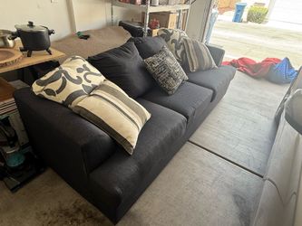 Blue couch