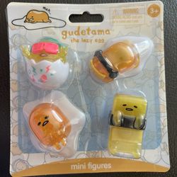 NEW Gudetama The Lazy Egg Mini Figures 