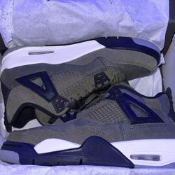 Air Jordan 4 Olive Canvas 