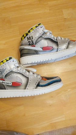 Jordan custom air brushed