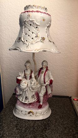 Vintage Porcelain Lamp
