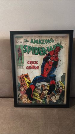 The Amazing Spider-Man Framed Wall Decor