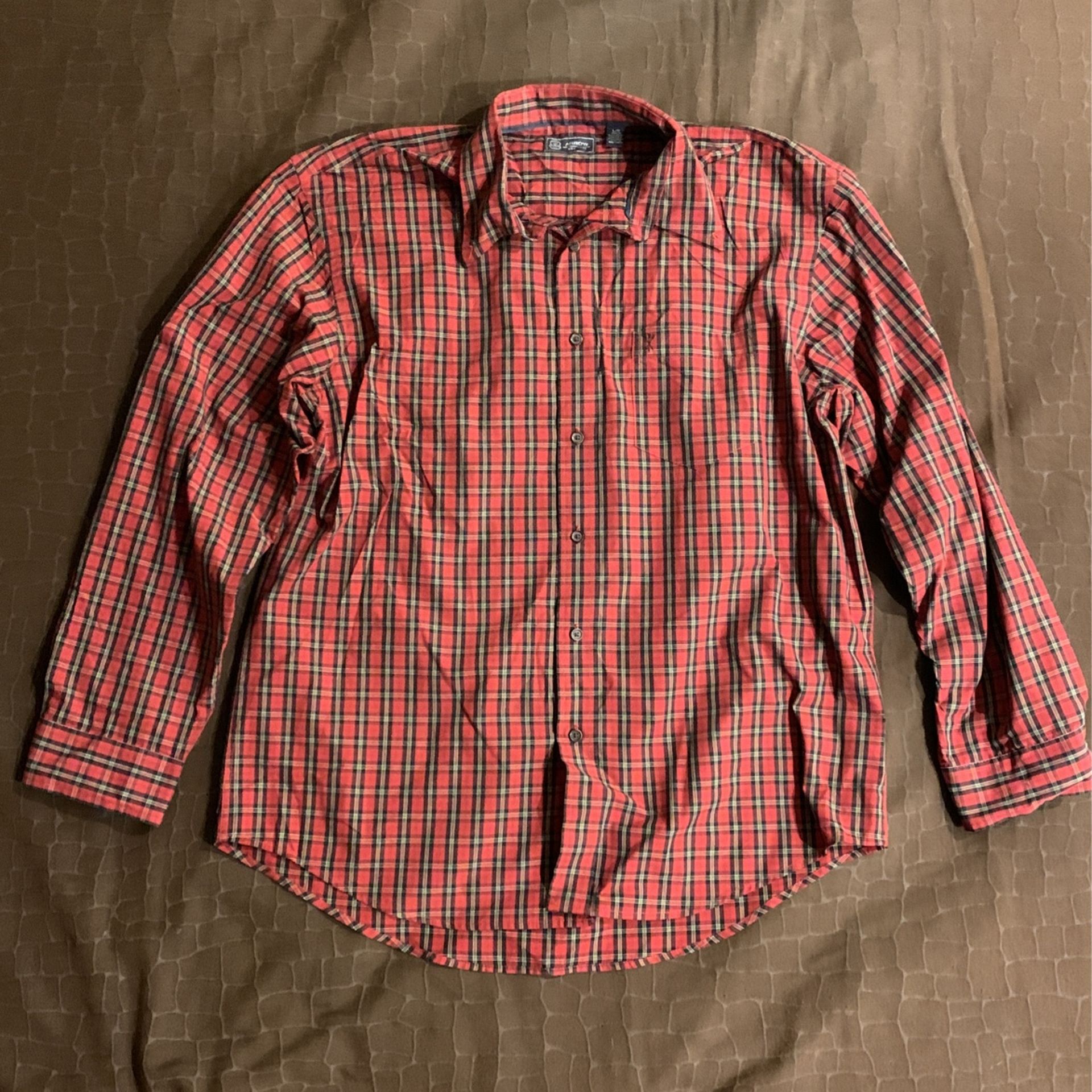 Men’s Plaid Long sleeve Shirt